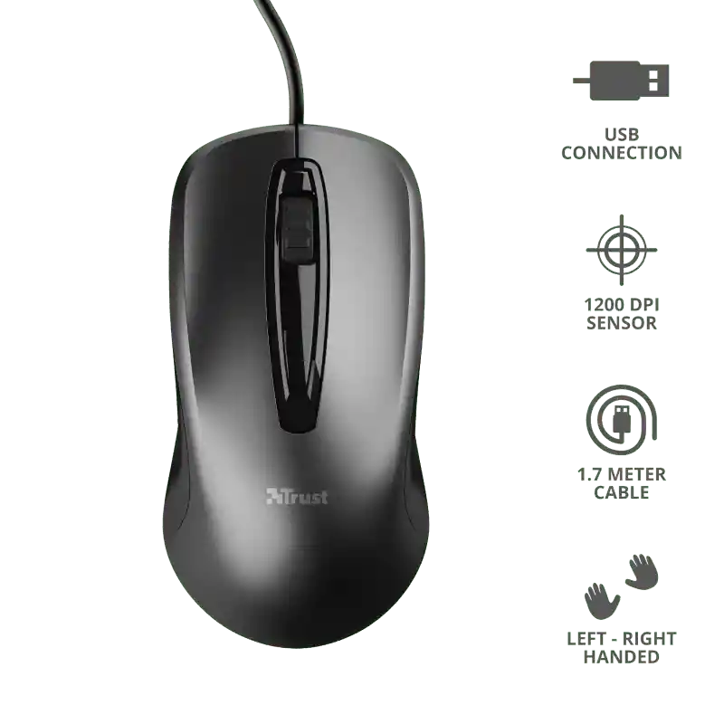 Trust Mouse Carve Usb