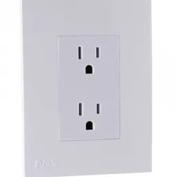 Ciles Tomacorriente Doble Integral Nova Blanco