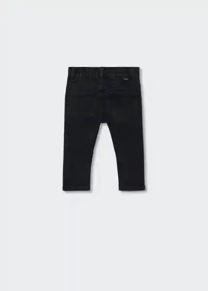 Jeans Pablo Tejano Negro Talla 67 Niños Mango