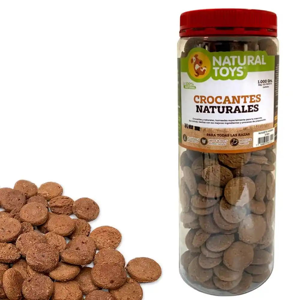 Natural Toys Snack Nuggets de Higado y Fibra Natural 1 Kg