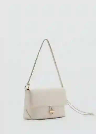 Bolso M Verdejo Off White Talla 99 Mujer Mango