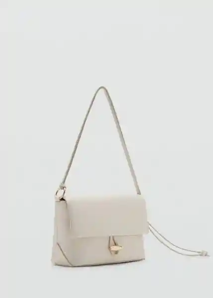 Bolso M Verdejo Off White Talla 99 Mujer Mango