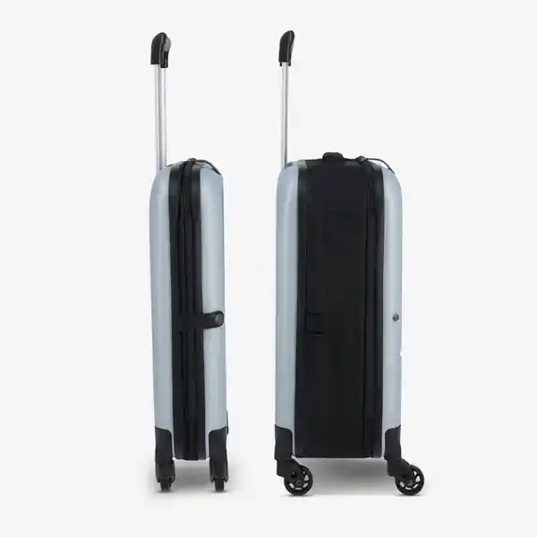 Rollink Maleta Carry on Flex Light Plateado 360