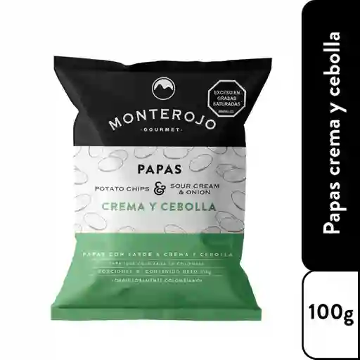 Monterojo Papa Crema y Cebolla 100 g
