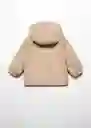 Abrigo Parka Noah Beige Talla 71 Niños Mango