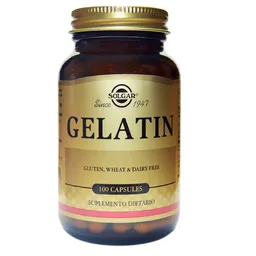 SOLGAR  Suplemento Dietario Gelatin With Calcium