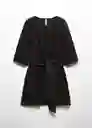 Vestido Wally Negro Talla S Mujer Mango