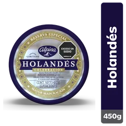 Queso Holandés Alpina Celebración 450 g