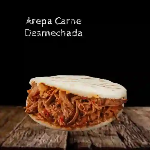 Arepa Carne Desmechada