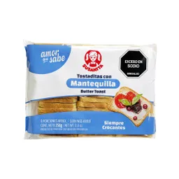 Tostadas mantequilla susanita x 250g