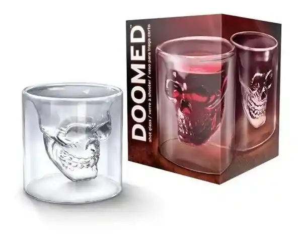 Importados Masxmenos Vaso Calavera 75 mL