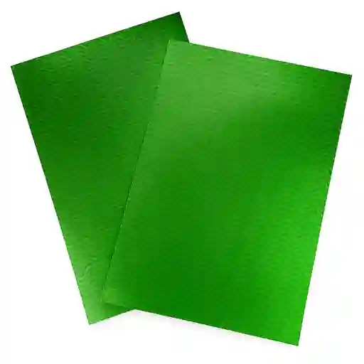 Papel Holográfico Verde