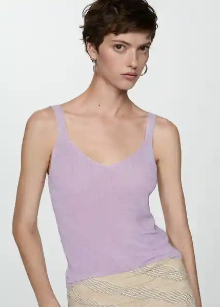 Top Kling Malva Talla XL Mujer Mango