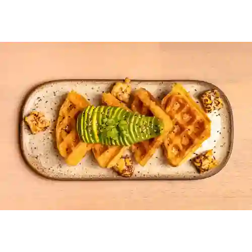 Waffle de Pandeyuca Salado