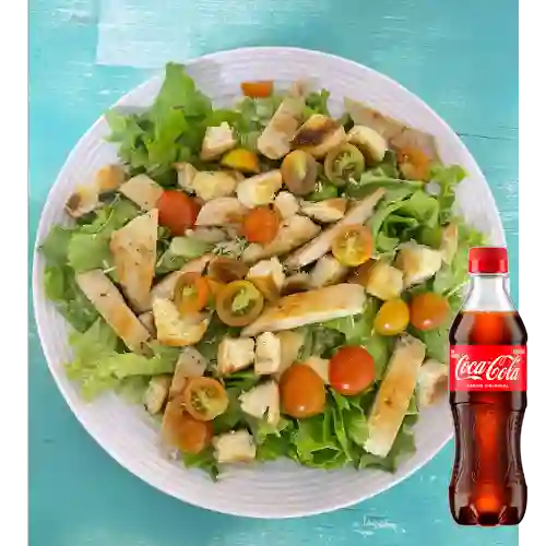 Combo Ensalada Cesar+bebida +Cocacola Orig 400ml