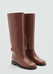 Botas Pegaso Cognac Talla 37 Mujer Mango