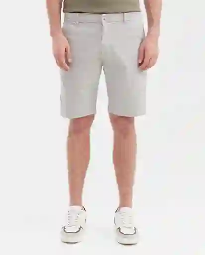 Short Elastic Waistband Masculino Gris Puro Claro T 36 Chevignon
