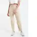 Pantalón Falling Mujer Café Siena Medio Talla 6 435E319 Naf Naf