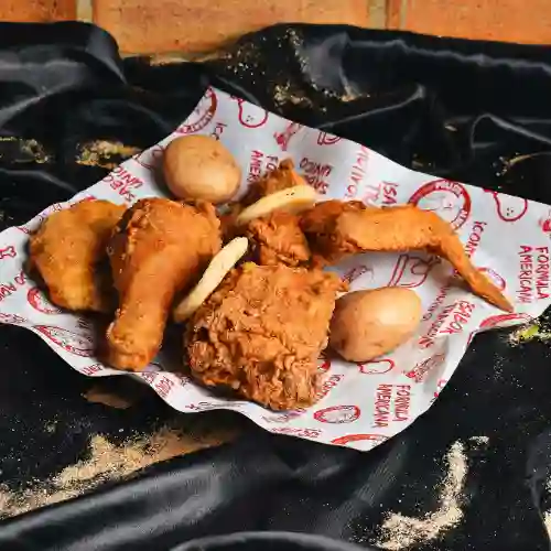 Medio Pollo Apanado