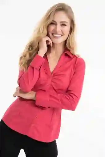 Camisa New Jackie M/l Color Rojo Carnauba Talla XS Ragged