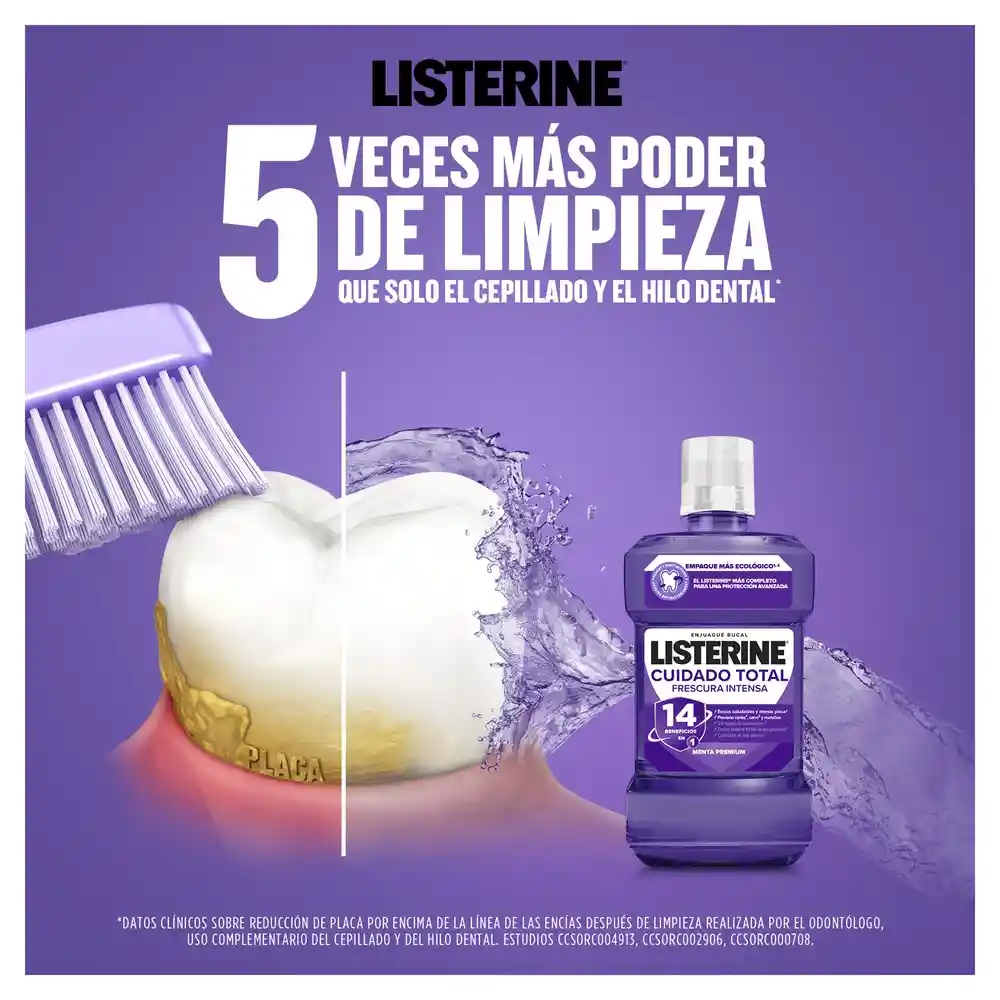 Enjuague Bucal LISTERINE Cuidado Total 1000 ML