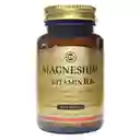 Solgar Magnesium Vitamina B6 Suplemento Dietario
