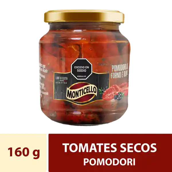 Monticello Tomate Seco con Olivas en Aceite