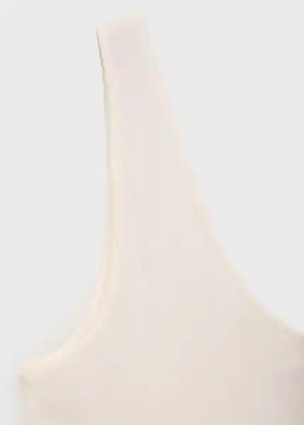 Top Kali Crudo Talla L Mujer Mango