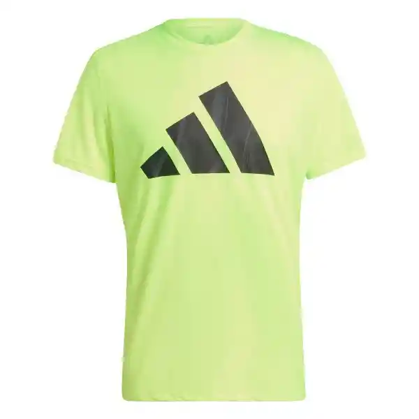 Adidas Camiseta Run it Bos Tee Para Hombre Verde Talla L