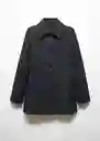 Abrigo Lively Navy Talla S Mujer Mango