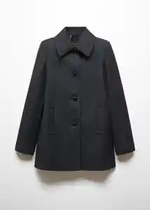 Abrigo Lively Navy Talla S Mujer Mango