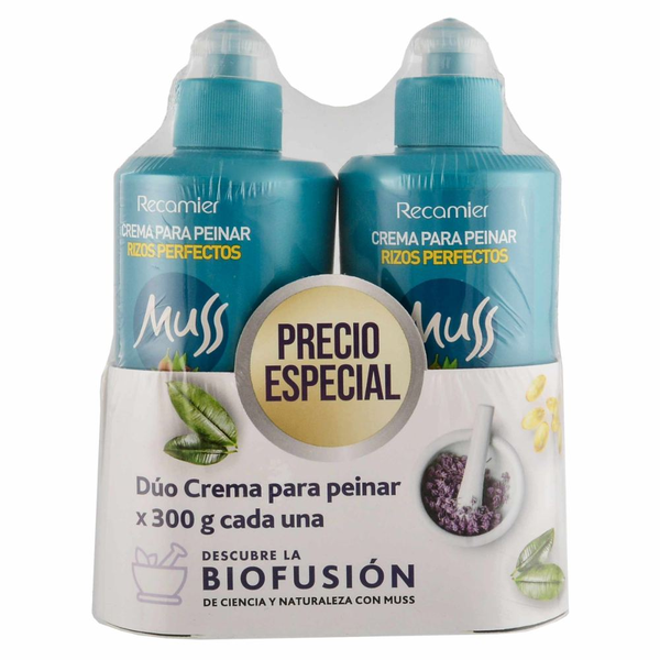 Muss Kit Crema Para Peinar Rizos 2 x 300 ml