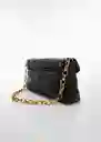 Bolso G Rain Negro Mujer Mango