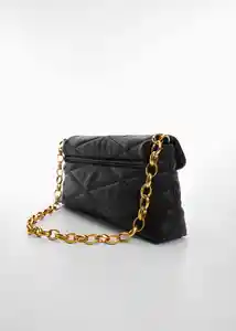 Bolso G Rain Negro Mujer Mango
