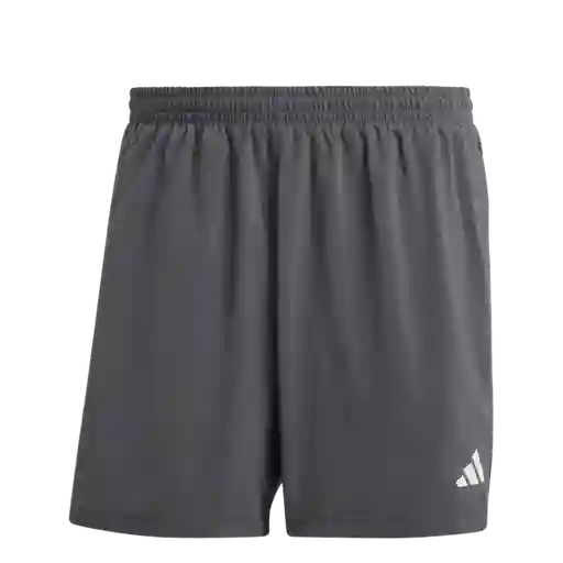 Adidas Short Pantaloneta Otr B Para Correr Hombre Gris Talla XL7