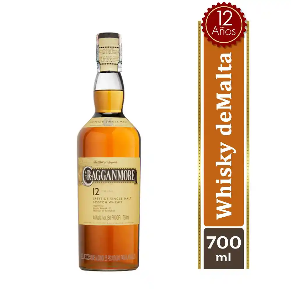 Cragganmore Whisky de Malta 12 años