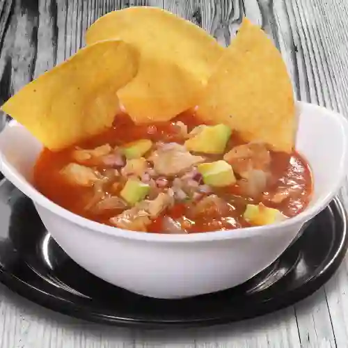 Sopa de Tortilla con Pollo