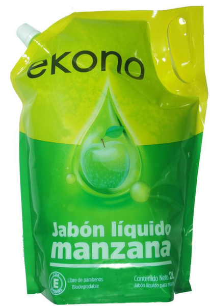 Jabón Líquido Manzana Ekono 2000 ml