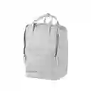 Maleta Escolar Rectangular Con Asa Gris Serie Miniso