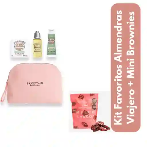 Combo Kit Favoritos Almendras Viajero + Mini Brownie