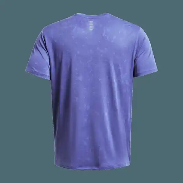 Under Armour Camiseta Streaker Splatter Ss Hombre Morado SM