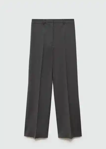 Pantalón Karibi 7-A Gris Oscuro Vigoré Talla 42 Mujer Mango