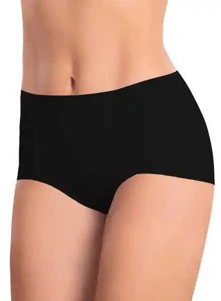 St Rina Panty Señorero Mujer Negro Talla L