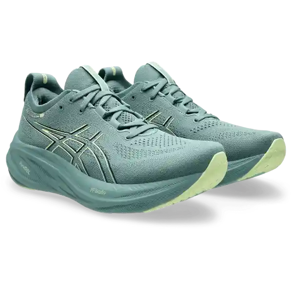 Asics Zapatos Gel-Nimbus 26 Hombre Verde Talla 8 1011B794-300