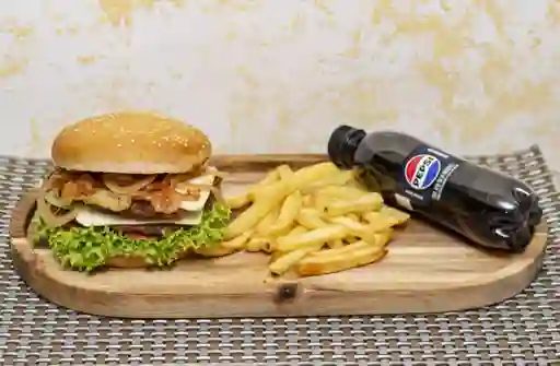 Combo Hamburguesa Doritos con Vegetales