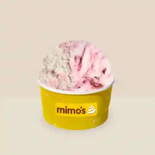 Vaso 1 Bola Yogurt Amarena