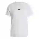 Adidas Camiseta Tr-Es Crew T Blanco Para Mujer Talla M