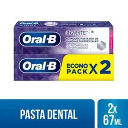 Oral-B Crema Dental 3D White Brilliant Fresh
