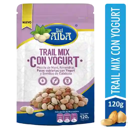 Del Alba Mezcla Trail Mix con Yogurt