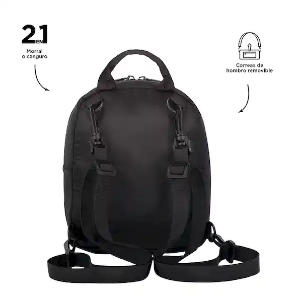 Morral Yuen Color Negro N01 Totto